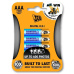 JCB OXI DIGITAL alkalická batéria LR03/AAA, blister 4 ks