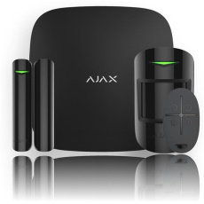 Ajax StarterKit Cam Plus Black - Set Hub 2 Plus black - Centrální ovládací panel, PIR detektoru pohybu s foto verifikací poplachu