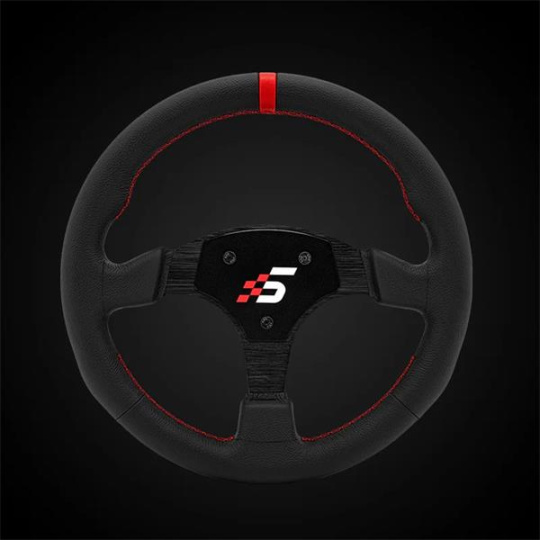 SIMAGIC Round Steering Wheel 330 mm, without HUB, leather SIMAGIC Round Steering Wheel 330 mm, without HUB, leather