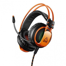 Canyon CND-SGHS5A Corax, herný headset pre expertov, 3.5mm jack, oranžovo čierny Canyon CND-SGHS5A Corax, herný headset pre expertov, 3.5mm jack, oranžovo čierny