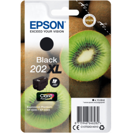 Epson atrament XP-6000 black XL 13.8ml - 550str.