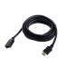 Gembird kábel HDMI (M) na HDMI (F) High speed, s Ethernetom, predlžovací, 1.8 m, čierny