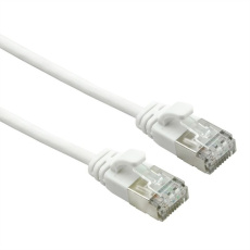 Roline U/FTP patch kábel 0,15m cat6a slim, super flex, biely Roline U/FTP patch kábel 0,15m cat6a slim, super flex, biely