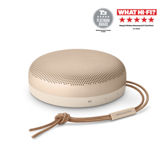 Beosound A1 2nd Gen Gold Tone