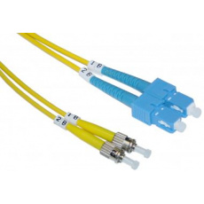CNS opt. duplex patch kábel 9/125, SC/ST, 1m