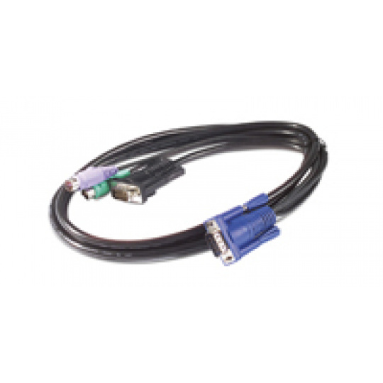 APC KVM PS/2 Cable - 6 ft (1.8 m)