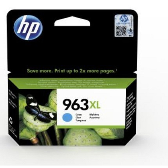 HP 963XL High Yield Cyan Original Ink Cartridge HP 963XL High Yield Cyan Original Ink Cartridge