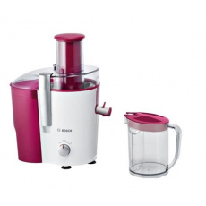 BOSCH_700 W, dva rýchlostné stupne, dvojitý filter, veľký plniaci otvor na celé kusy ovocia, veľká nádoba 1,25 l BOSCH_700 W, dva rýchlostné stupne, dvojitý filter, veľký plniaci otvor na celé kusy ovocia, veľká nádoba 1,25 l