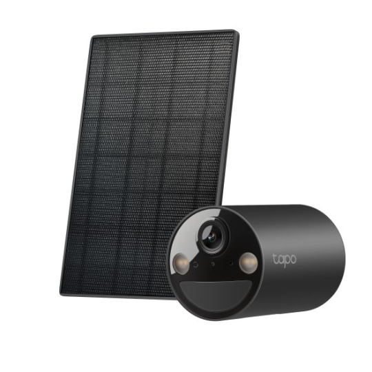 TP-LINK "Solar-Powered Security Camera Kit1 × Tapo C411, 1 × Tapo A201SPEC: 2K (2304x1296), 2.4 GHz, Solar panel (5.2V