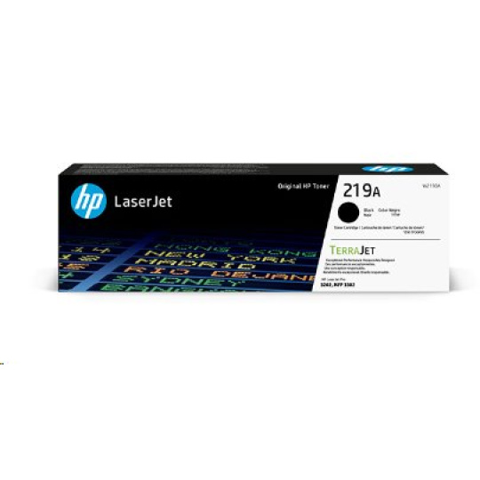 Čierna originálna tonerová kazeta HP 219A LaserJet 1300 stran