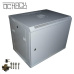 19" OCRACK OCC-15U-4P dátový rozvádzač nástenný 15U/450mm plechové dvere