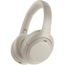 Sony WH-1000XM4  Bluetooth sluchatka strieborne