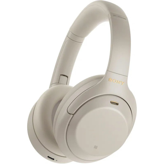 Sony WH-1000XM4  Bluetooth sluchatka strieborne