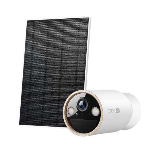 TP-LINK "Solar-Powered Security Camera Kit1 × Tapo C460, 1 × Tapo A201SPEC: 4K UHD (3840x2160), H.265/H.264 Supported,