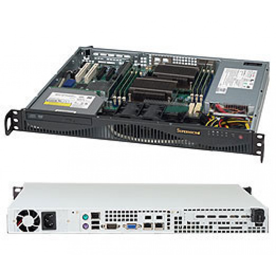 Supermicro® SC512F -350B 1U chassis